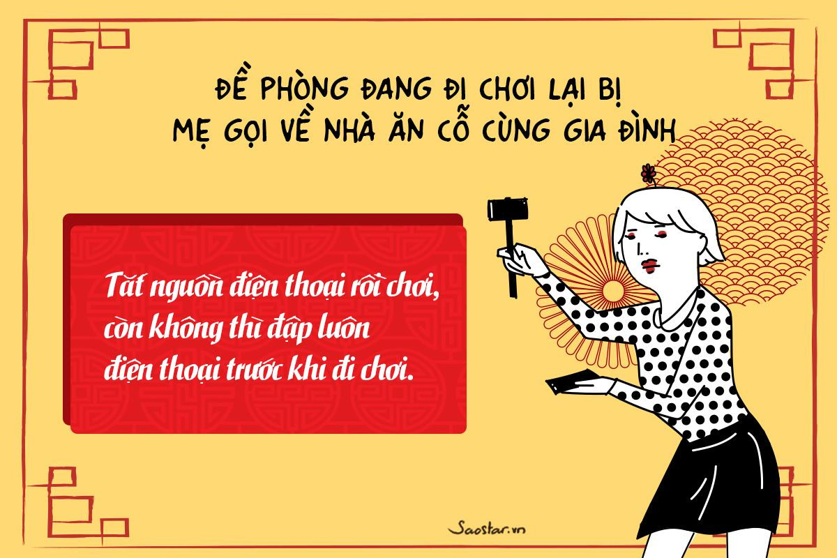 Học ngay những chiêu thức 'bá đạo' này để đối phó với ti tỉ câu hỏi không muốn nghe trong dịp Tết Ảnh 7