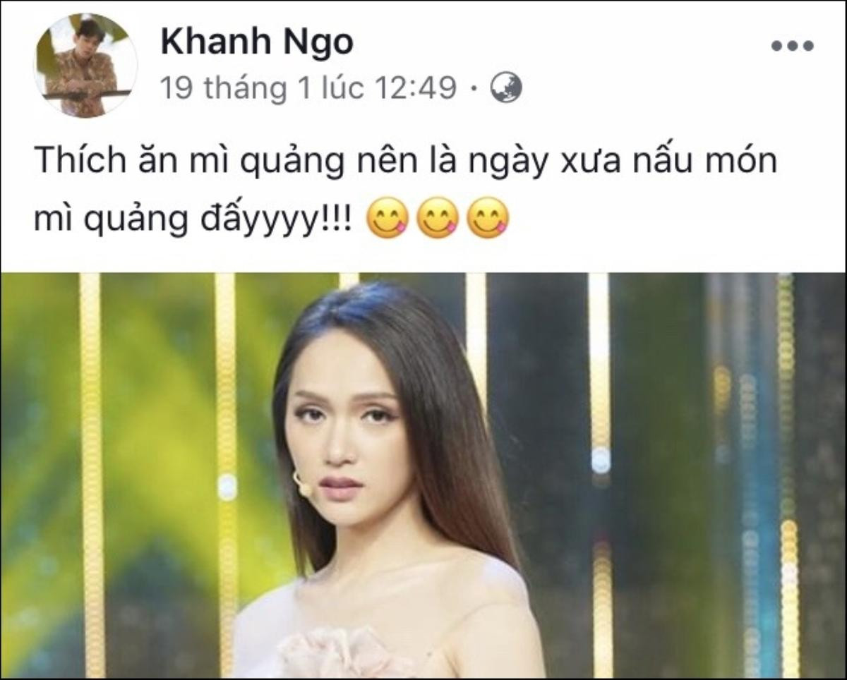 Bức ảnh chứng minh Khánh Ngô đã yêu thầm HH Hương Giang từ cách đây 2 năm Ảnh 3