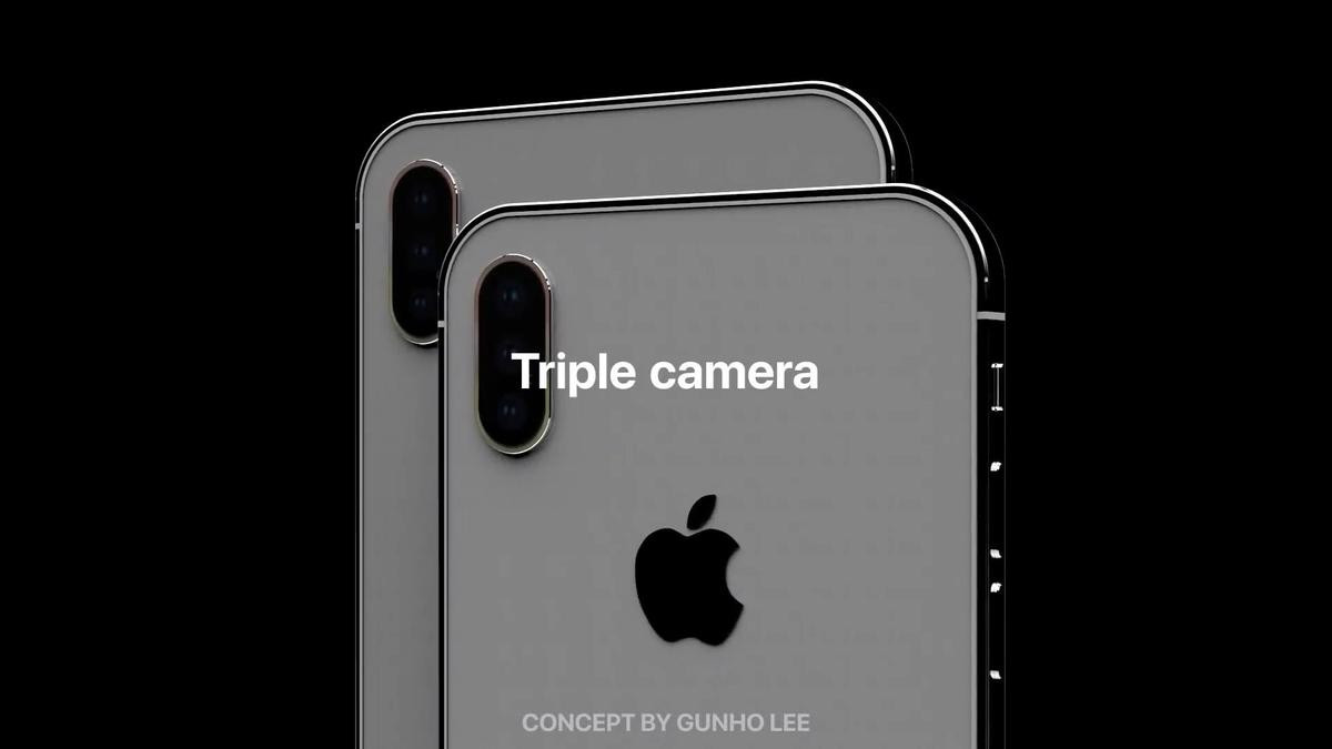 Ngắm iPhone XI đẹp hút hồn với phong cách iPhone 5s, cụm 3 camera sau đặt dọc và cảm biến vân tay siêu âm Ảnh 7