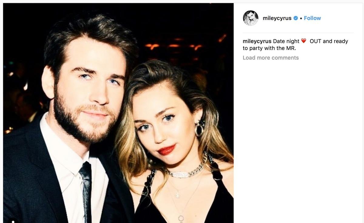 Khoảnh khắc 'ngượng ngùng' của Miley Cyrus khi bất ngờ được Liam Hemsworth nhắc đến trên sóng trực tiếp Ảnh 5