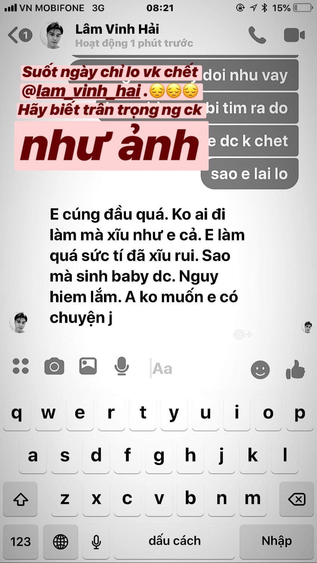 Vì lo cho sức khỏe Linh Chi, Lâm Vinh Hải dọa sẽ đi triệt sản Ảnh 2