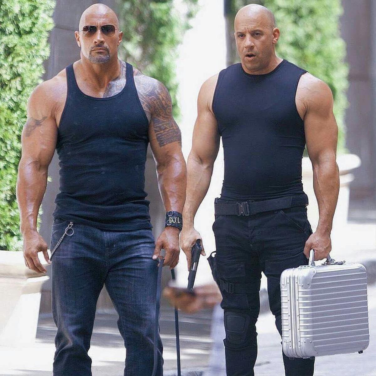 The Rock sẽ không tham gia 'Fast 9' vì kẹt lịch 'Hobbs & Shaw', nhưng lý do chính là vì bất hòa với Vin Diesel? Ảnh 6