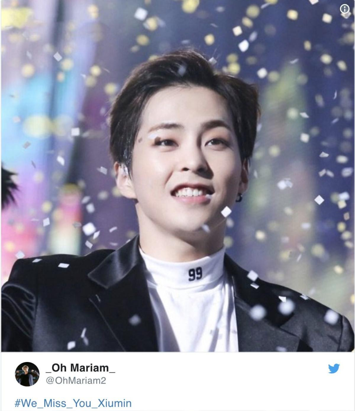 Xiumin (EXO) bỗng nhiên lọt top tìm kiếm trên Twitter vì lý do vô cùng bất ngờ Ảnh 2