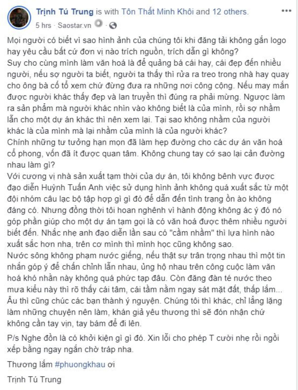 Sau scandal sử dụng hình trái phép, NSX phim 'Phượng khấu' gây tranh cãi vì thái độ 'vừa ăn cắp vừa la làng', xem thường ekip khác Ảnh 5