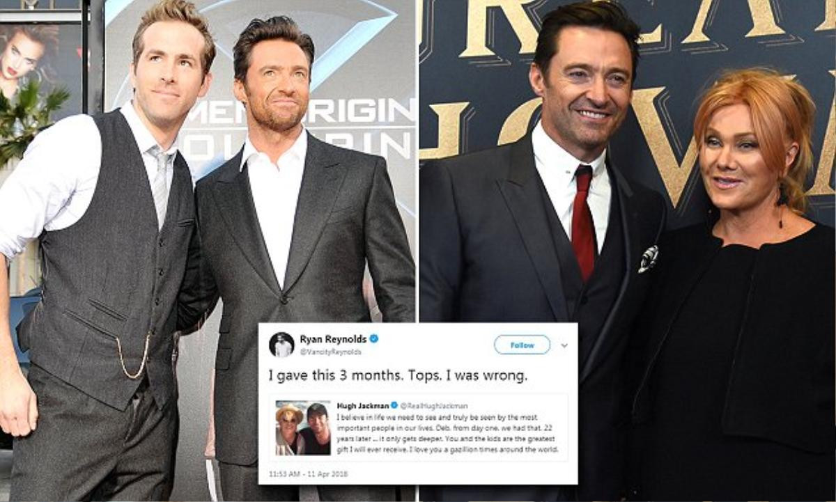 Đôi bạn thân Ryan Reynold - Hugh Jackman tuyên bố ngừng châm chọc lẫn nhau trên mạng xã hội Ảnh 6