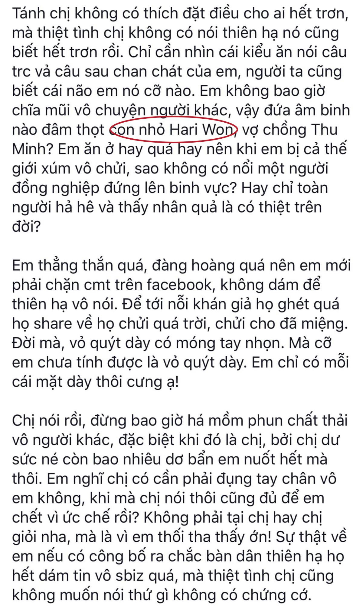 Trấn Thành 'bất ngờ' bị cuốn vào drama của Vy Oanh và đàn chị, Hari Won 'lên tiếng' Ảnh 1