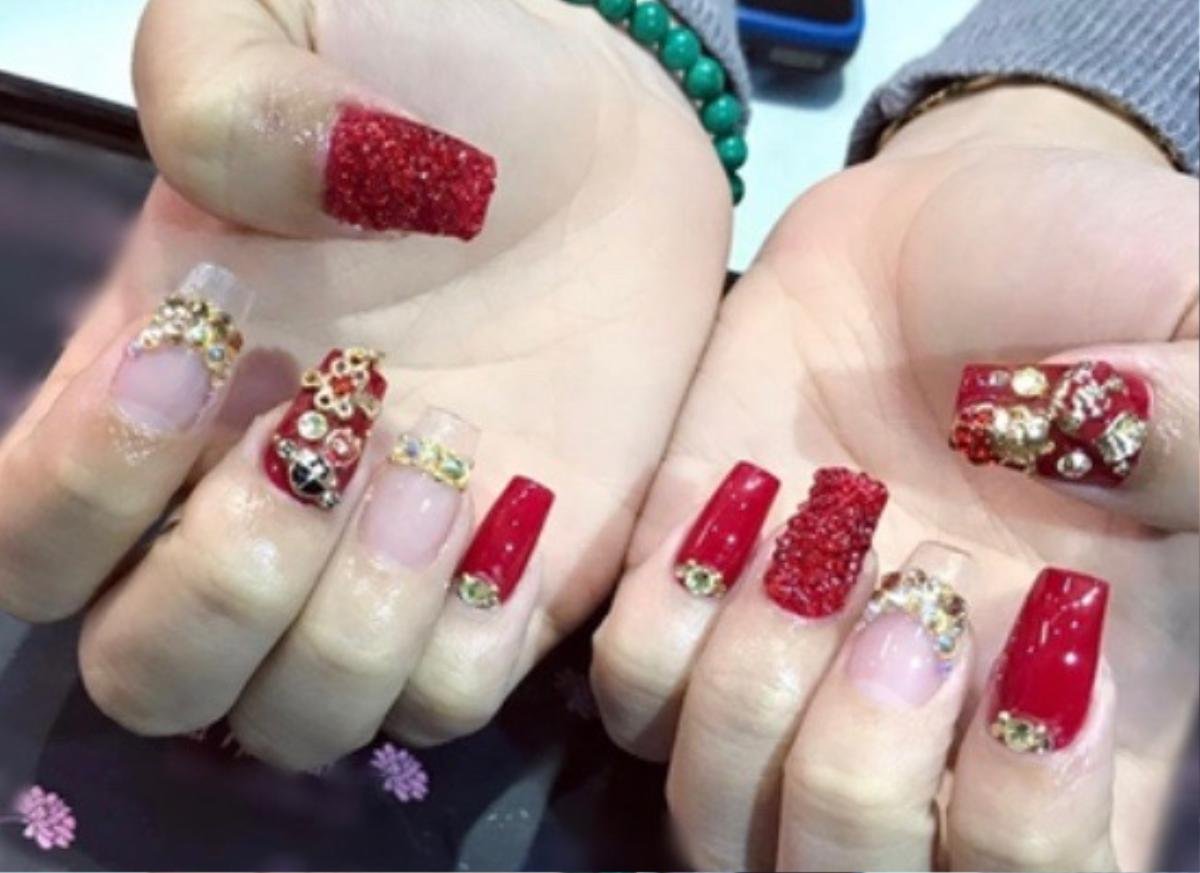 Chị em háo hức khoe nail sang chảnh đón Tết, 500 anh em vào bình luận: 'Thế này sao rửa bát đây' Ảnh 5