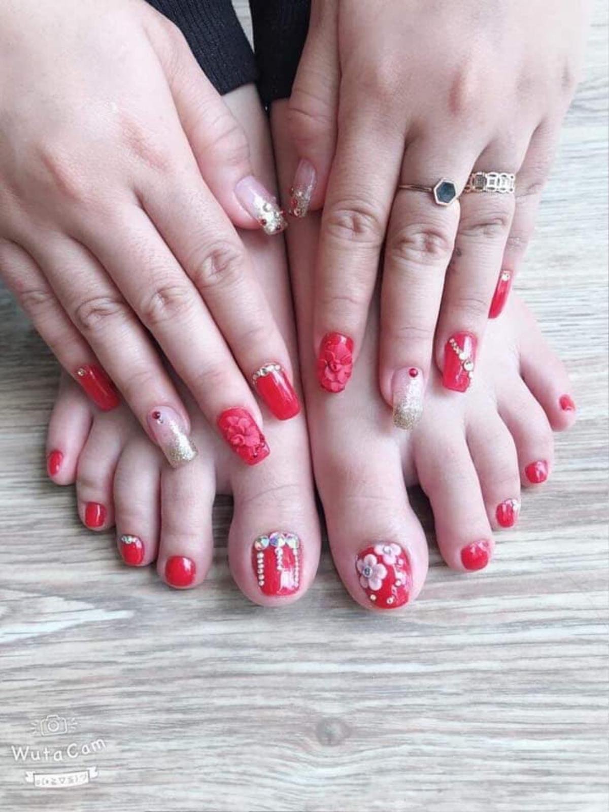 Chị em háo hức khoe nail sang chảnh đón Tết, 500 anh em vào bình luận: 'Thế này sao rửa bát đây' Ảnh 7