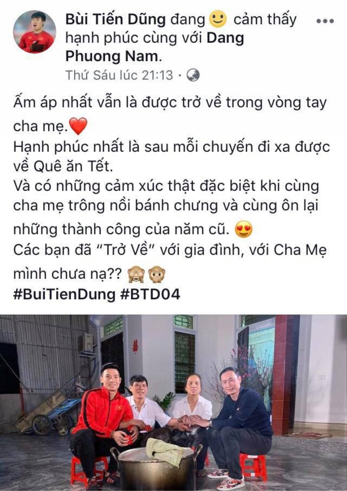 Hiếu thảo như Bùi Tiến Dũng: Nghỉ Tết giúp mẹ bán thịt lợn hết vèo, chắc mẹ anh chàng vui lắm Ảnh 2