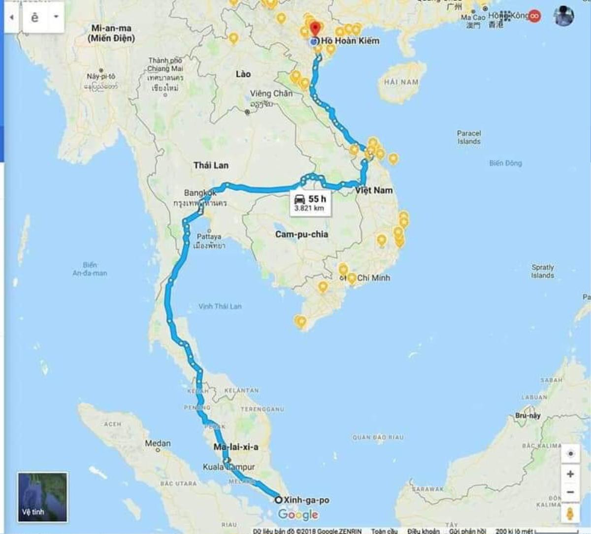 Bị mỉa mai từ Hà Nội sang Singapore chỉ đi bằng đường biển, người Việt đầu tiên chạy 4.500km từ Hoàn Kiếm đến đảo quốc sư tử nói gì? Ảnh 2