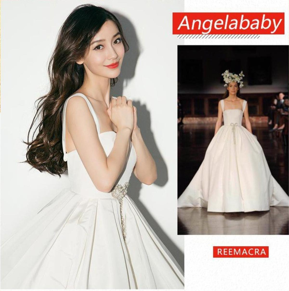 Angelababy diện váy trắng muốt xinh đẹp như công chúa bước ra trong truyện cổ tích Ảnh 5