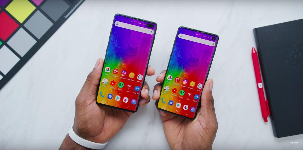 Trên tay nhanh bộ đôi smartphone bom tấn Galaxy S10 và S10+ của Samsung trước ngày ra mắt Ảnh 7