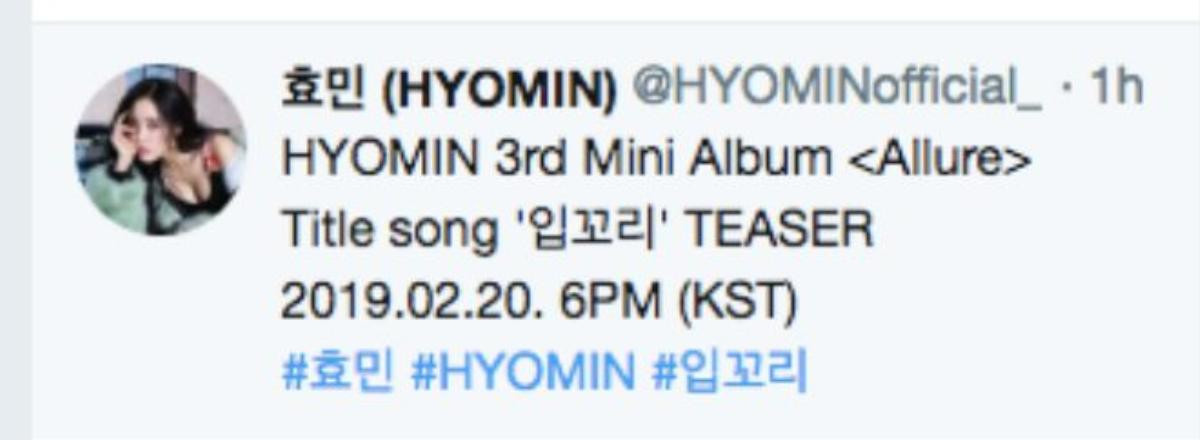 Hyomin (T-ara) sẵn sàng xuất xưởng mini album thứ 3: Tựa đề đĩa nhạc, title track, thời điểm được công bố Ảnh 2