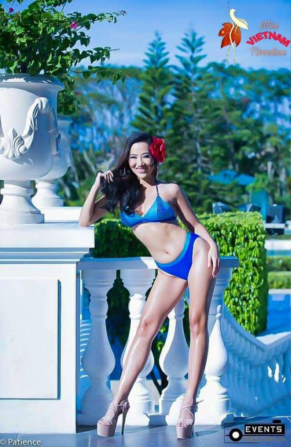 Diện áo tắm đại diện Việt tại Miss Global 2019 pose dáng nóng bỏng Ảnh 2