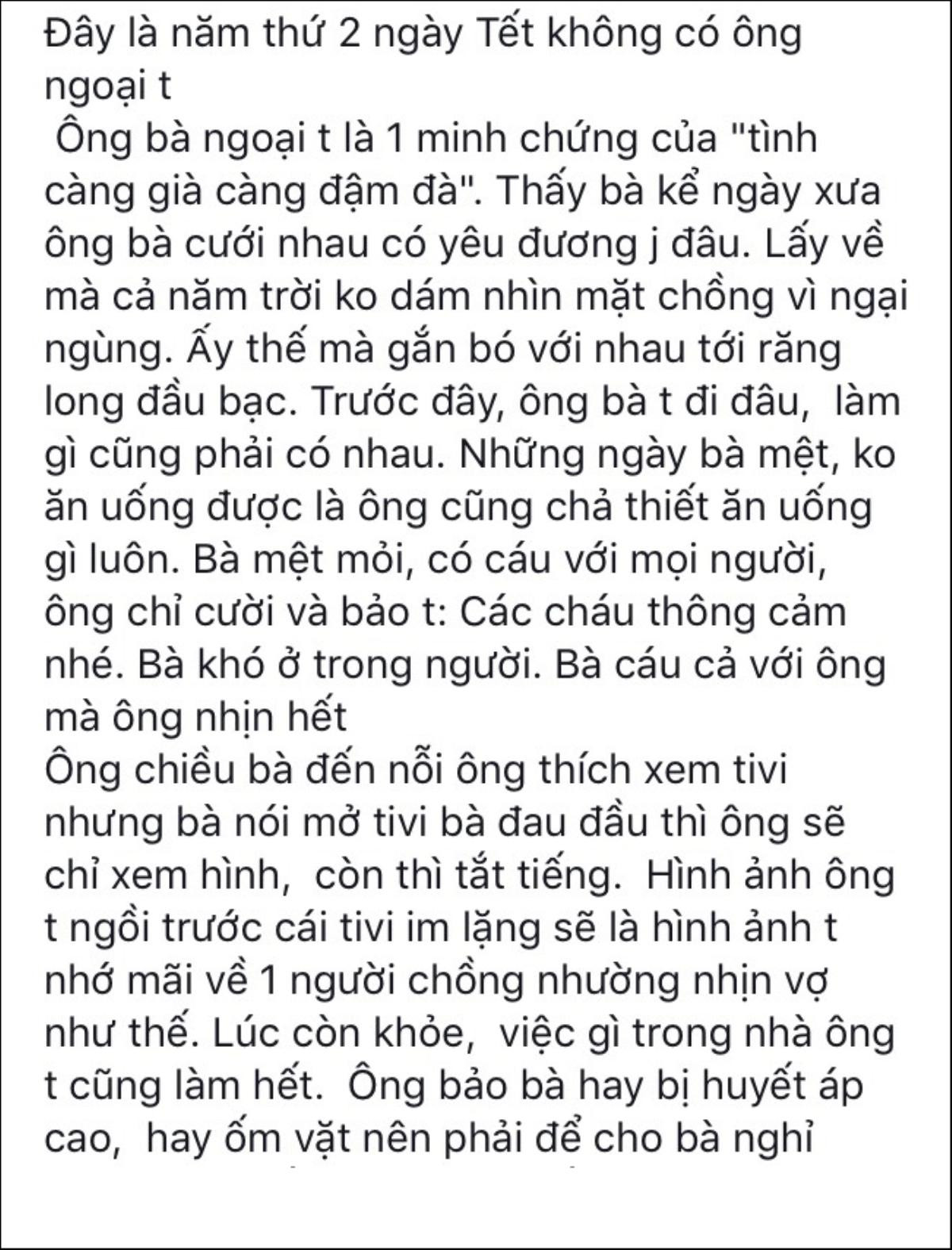 Có ai thương bà như ông: Chiều chuộng nhường nhịn hết mực, việc trong nhà đều giành làm hết để bà nghỉ ngơi Ảnh 2