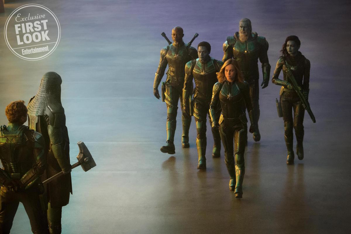 ‘Captain Marvel’ tiết lộ clip nữ anh hùng tấn công kẻ biến hình Skrull hài hước Ảnh 5