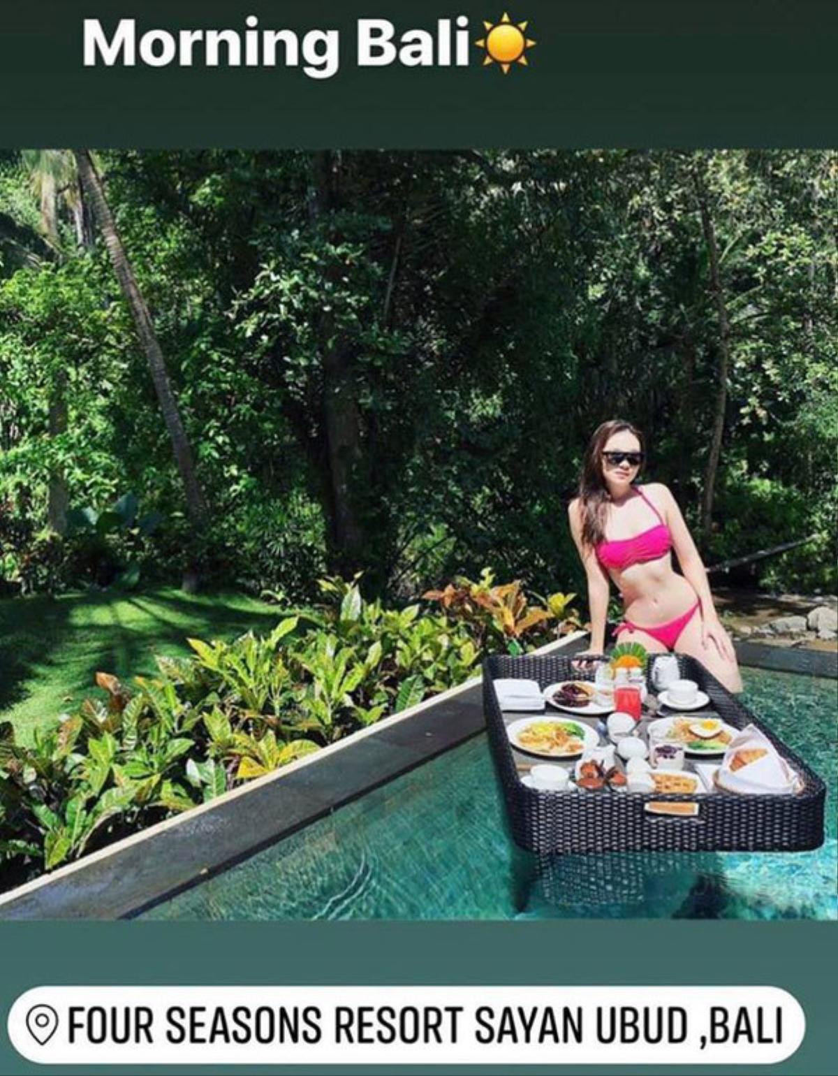 Loạt ảnh sang chảnh của hot girl thời tiết Mai Ngọc trong chuyến du lịch Bali đầu năm mới với ông xã Ảnh 13