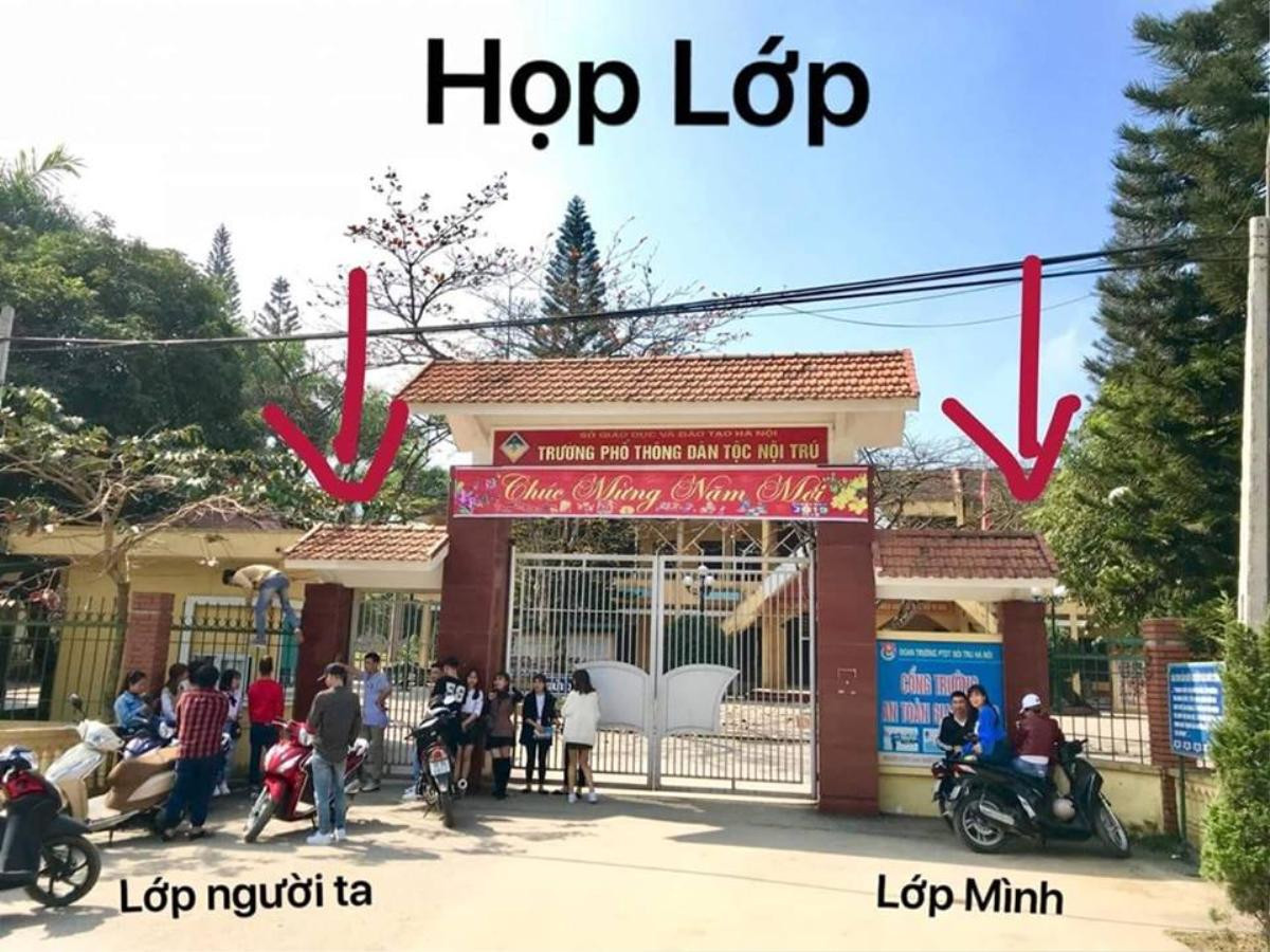 Họp lớp đầu năm: Một bức ảnh, hai số phận khiến nhiều người không khỏi ngao ngán Ảnh 1