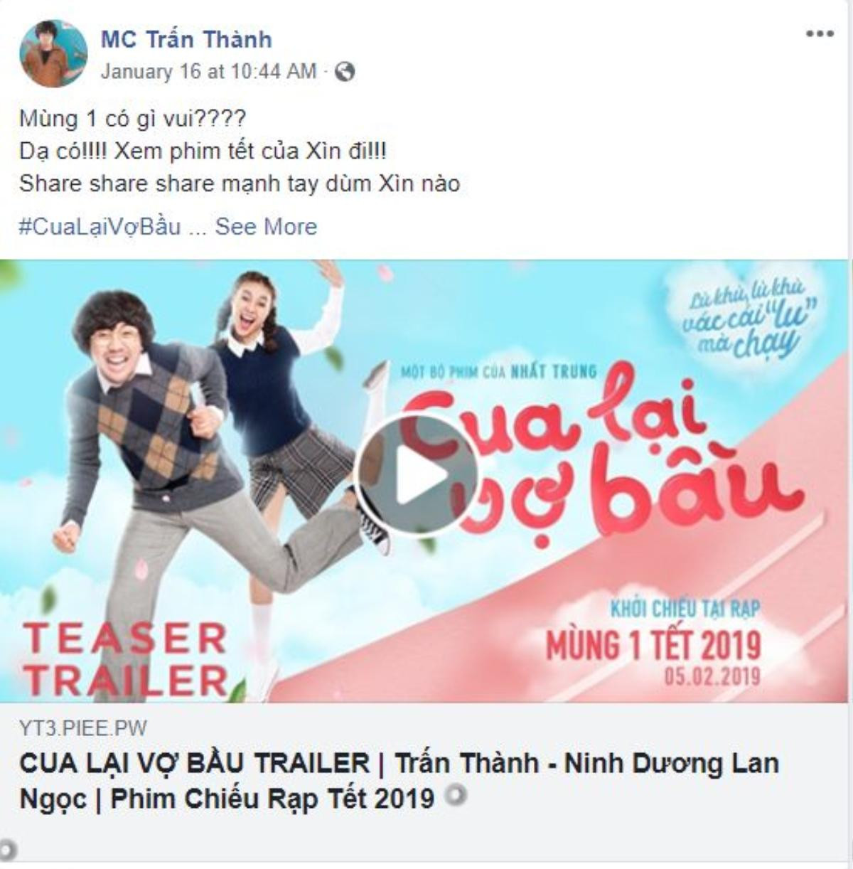 Trấn Thành đúng hay sai trong cách quảng bá 'bên trọng bên khinh' hai phim Tết 2019 khiến cổ đông 'Trạng Quỳnh' muốn kiện? Ảnh 19