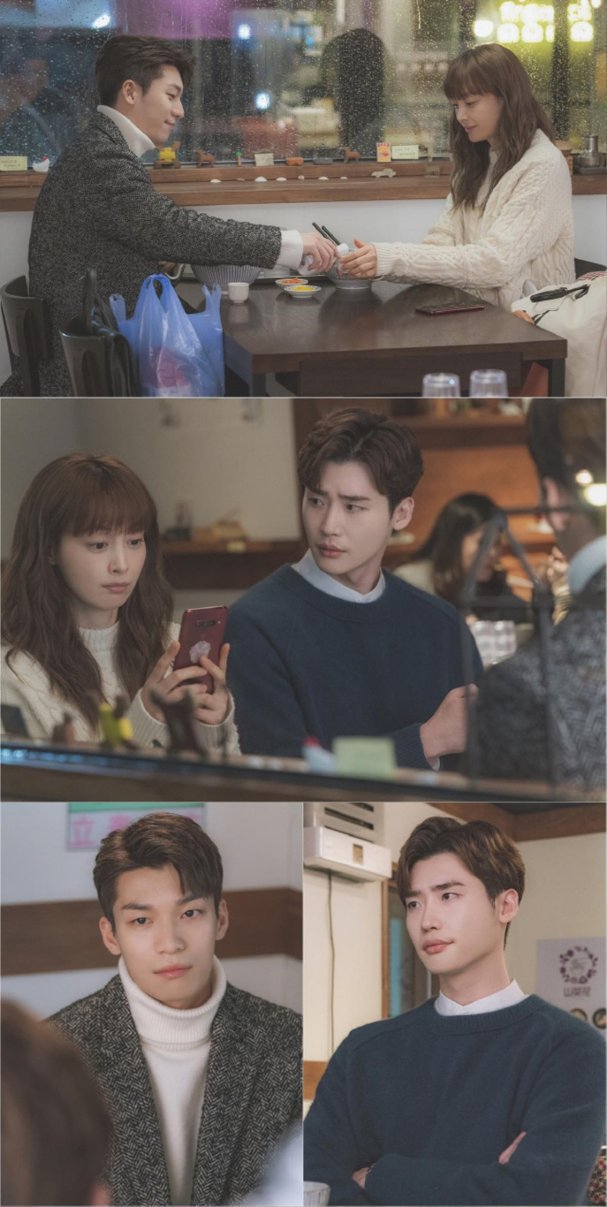 'Romance Is A Bonus Book' tập 5-6: Lee Jong Suk ghen lồng lộn vì tình địch mới, Lee Na Young mắc kẹt trong tình tay ba với trai trẻ Ảnh 12