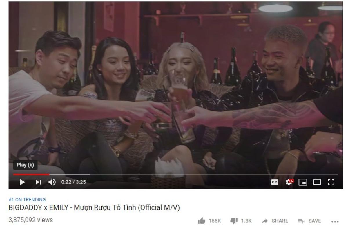 Chào mừng 2 MV #1 trending năm Kỷ Hợi: đầu tiên từ BigDaddy, cái tên thứ 2 sẽ gây bất ngờ! Ảnh 1