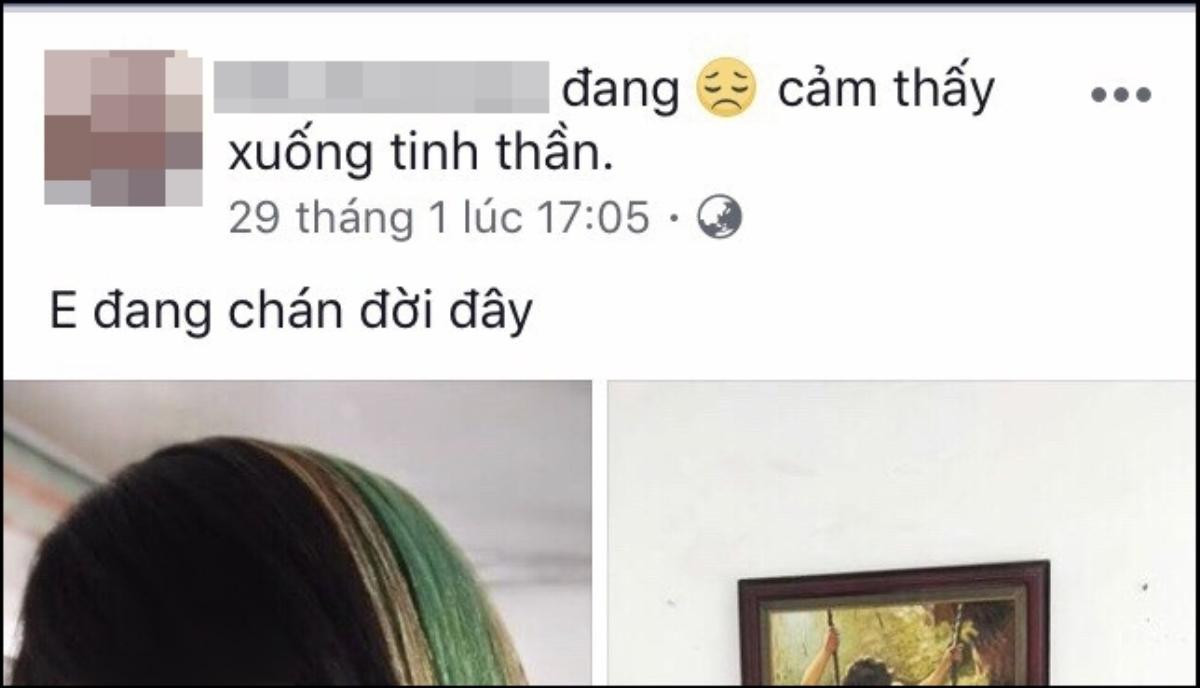 Nữ sinh xinh đẹp liên tục đăng status buồn chán trước khi tìm đến cái chết vào mùng 5 Tết Ảnh 3