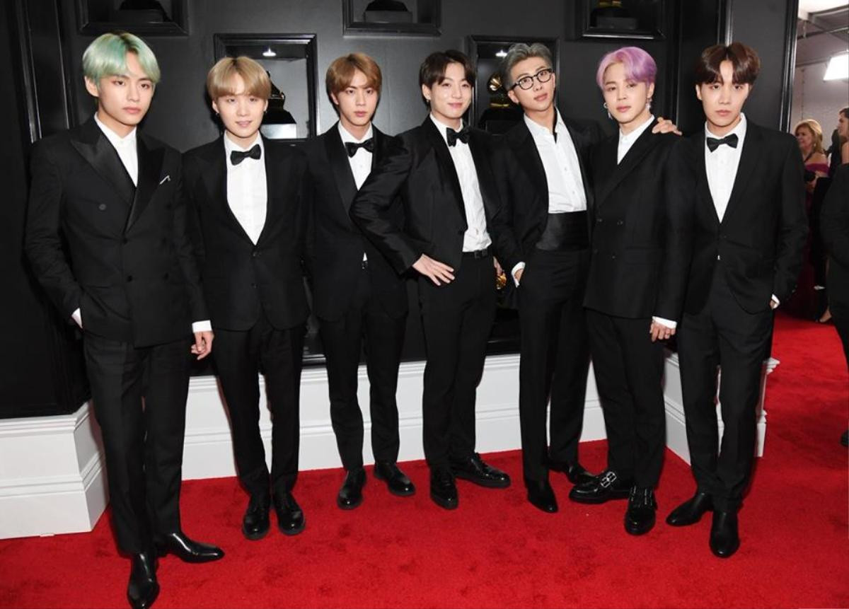 Thảm đỏ Grammys 2019: BTS trở thành tâm điểm, EXO Lay xuất hiện 'thoáng qua' Ảnh 3