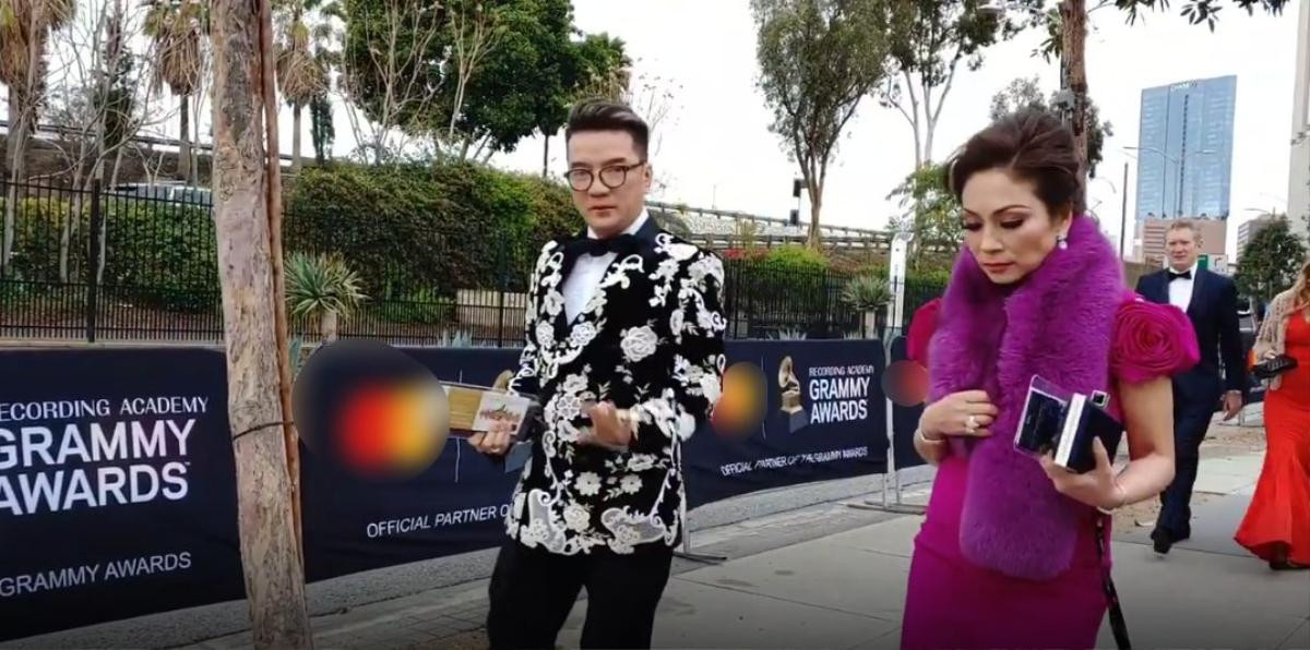 Cư dân mạng share lia lịa clip: Đàm Vĩnh Hưng xuất hiện lồng lộn tại Grammy 2019 Ảnh 2