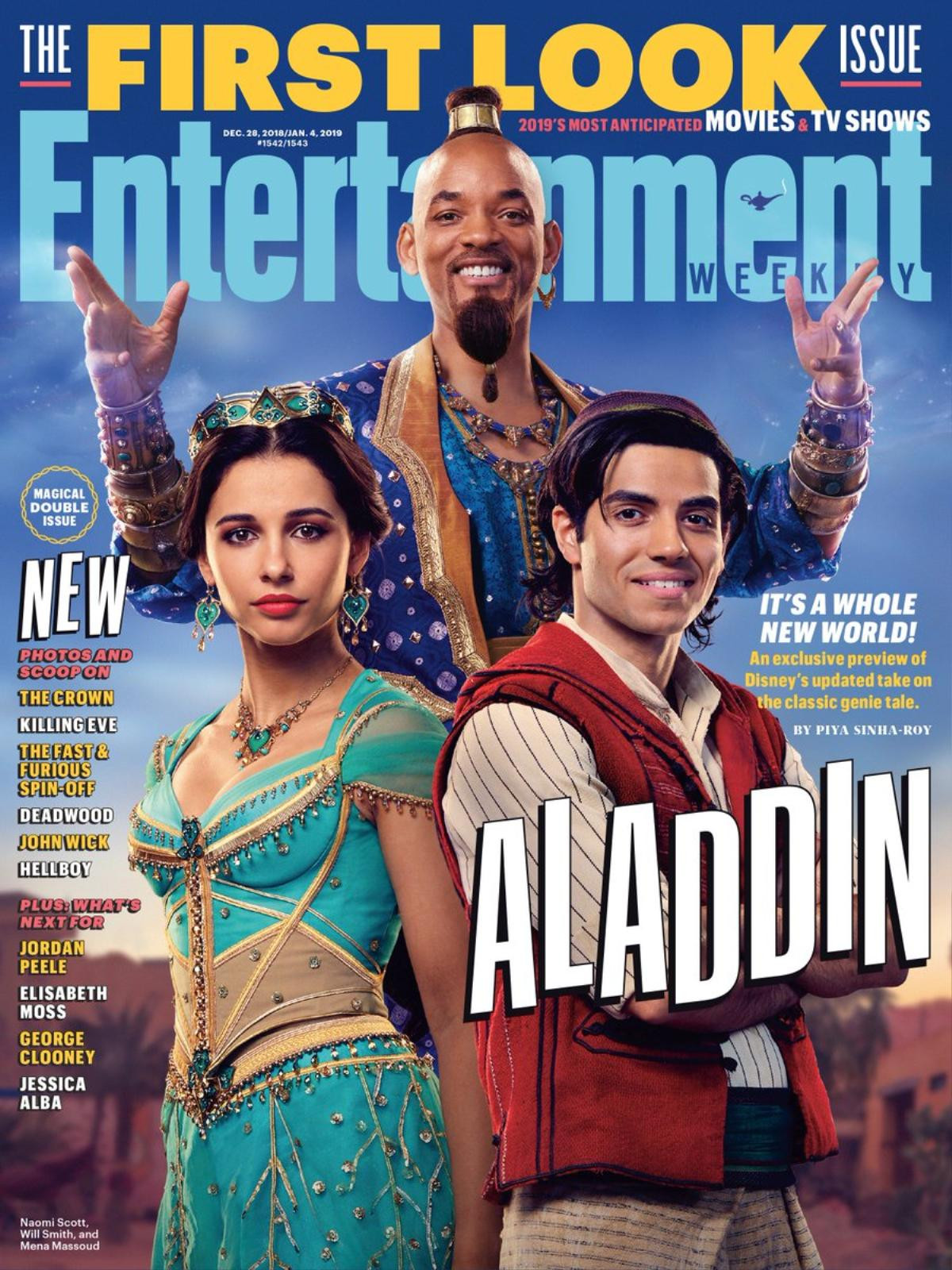 Cư dân mạng chê bai tạo hình Thần Đèn của Will Smith trong live-action 'Aladdin': Nhìn y như hàng fake! Ảnh 1