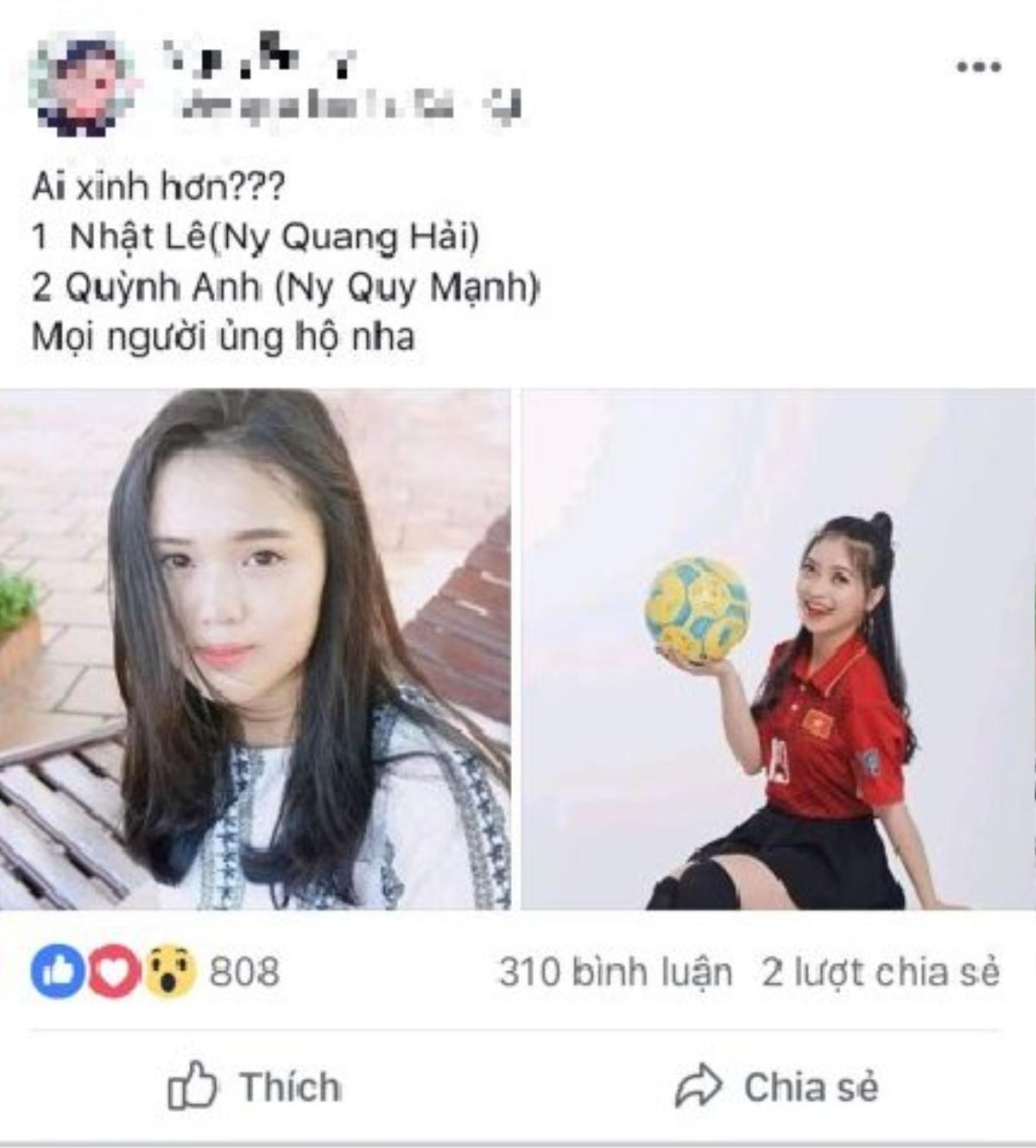 Tranh luận gay gắt: Nhật Lê và Quỳnh Anh, ai xinh hơn? Ảnh 1