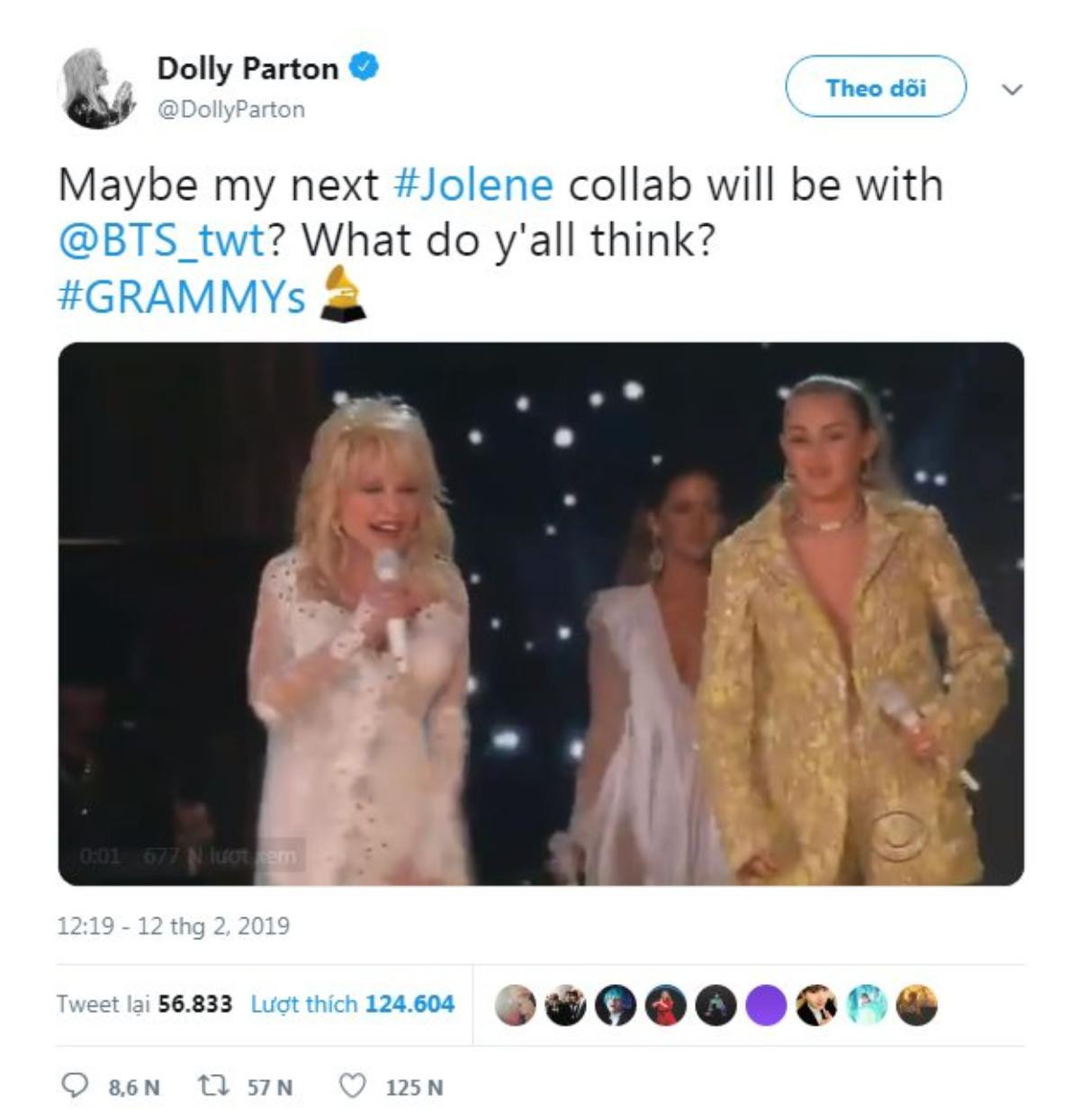 Đích thân huyền thoại nhạc đồng quê Dolly Parton lên tiếng: Màn kết hợp 'không tưởng' với BTS thành hiện thực? Ảnh 1