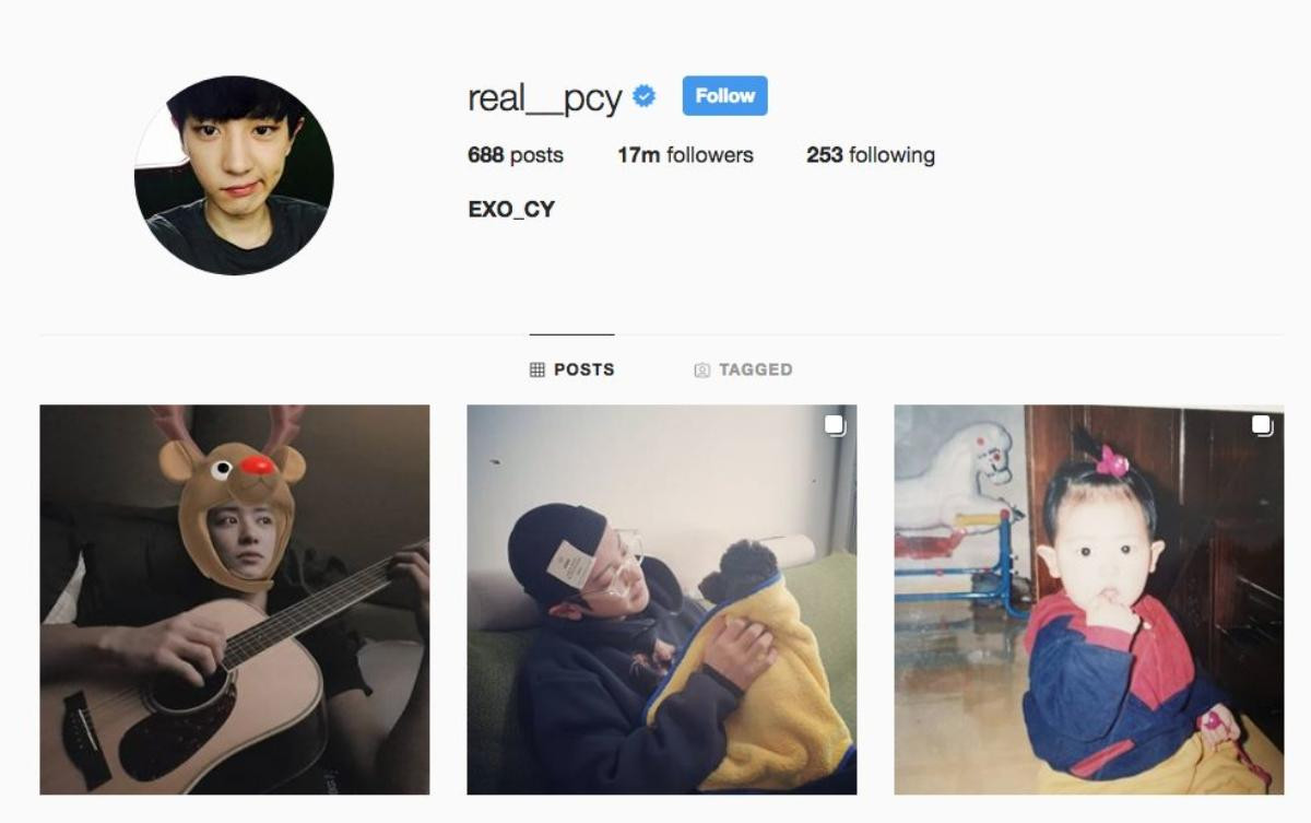 Chanyeol (EXO) lập kỷ lục mới trên Instagram, vượt mặt G-Dragon để trở thành 'ông hoàng' Instagram Kpop Ảnh 2