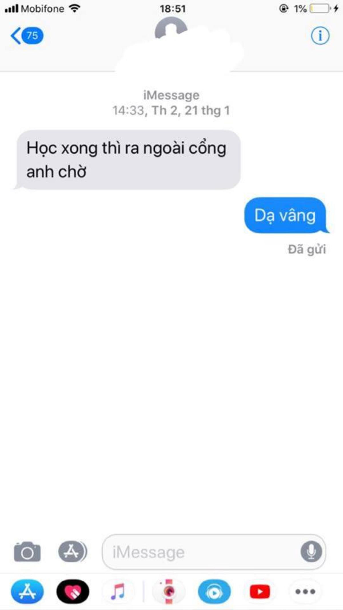 Đang ngồi học, nữ sinh 'đứng tim' vì dòng tin nhắn của anh shipper và lời khuyên bất ngờ từ dân mạng Ảnh 1