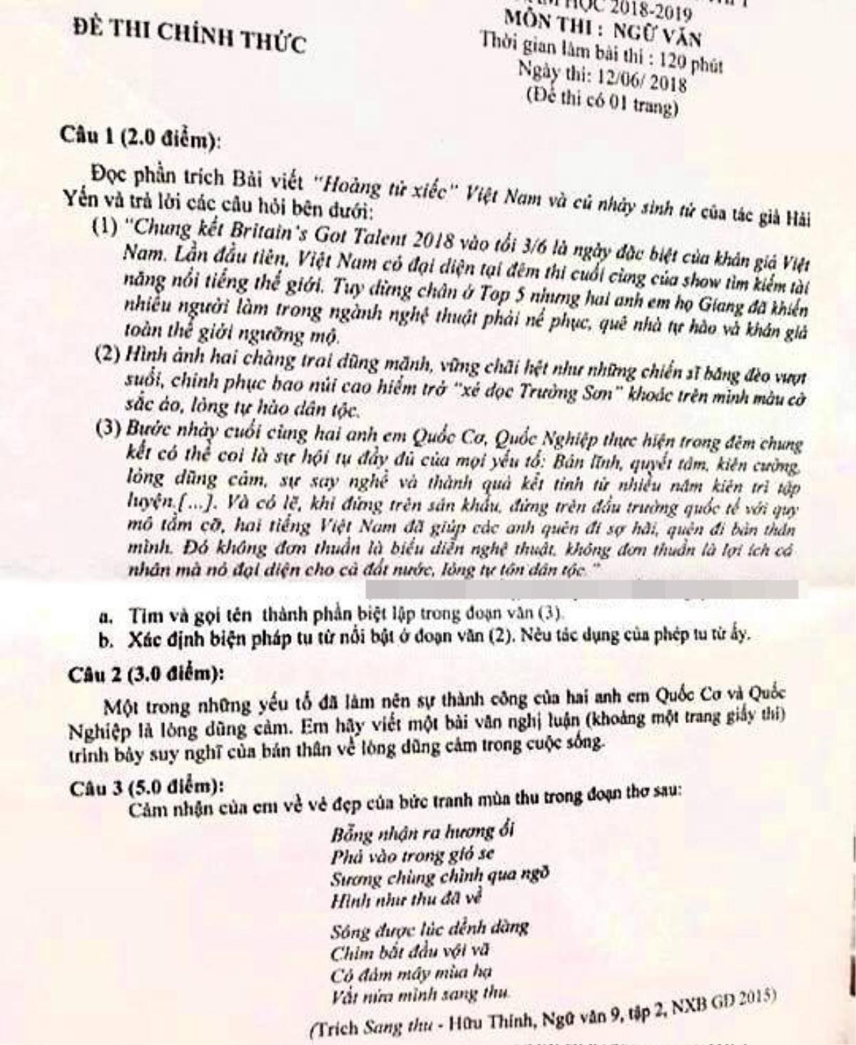 'Điểm mặt' những lần Sao Việt bất ngờ 'lạc trôi' vào các đề thi tuyển: Không ai giống ai! Ảnh 19