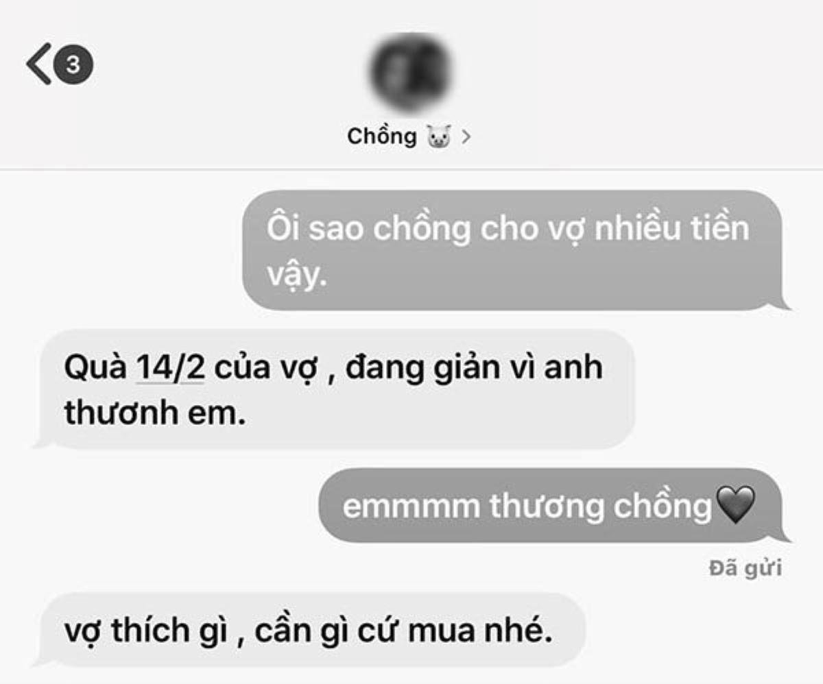 Được chồng tặng 1,3 tỷ đồng đúng ngày Valentine, vợ trẻ lên mạng khoe khiến nghìn người ghen tỵ Ảnh 2