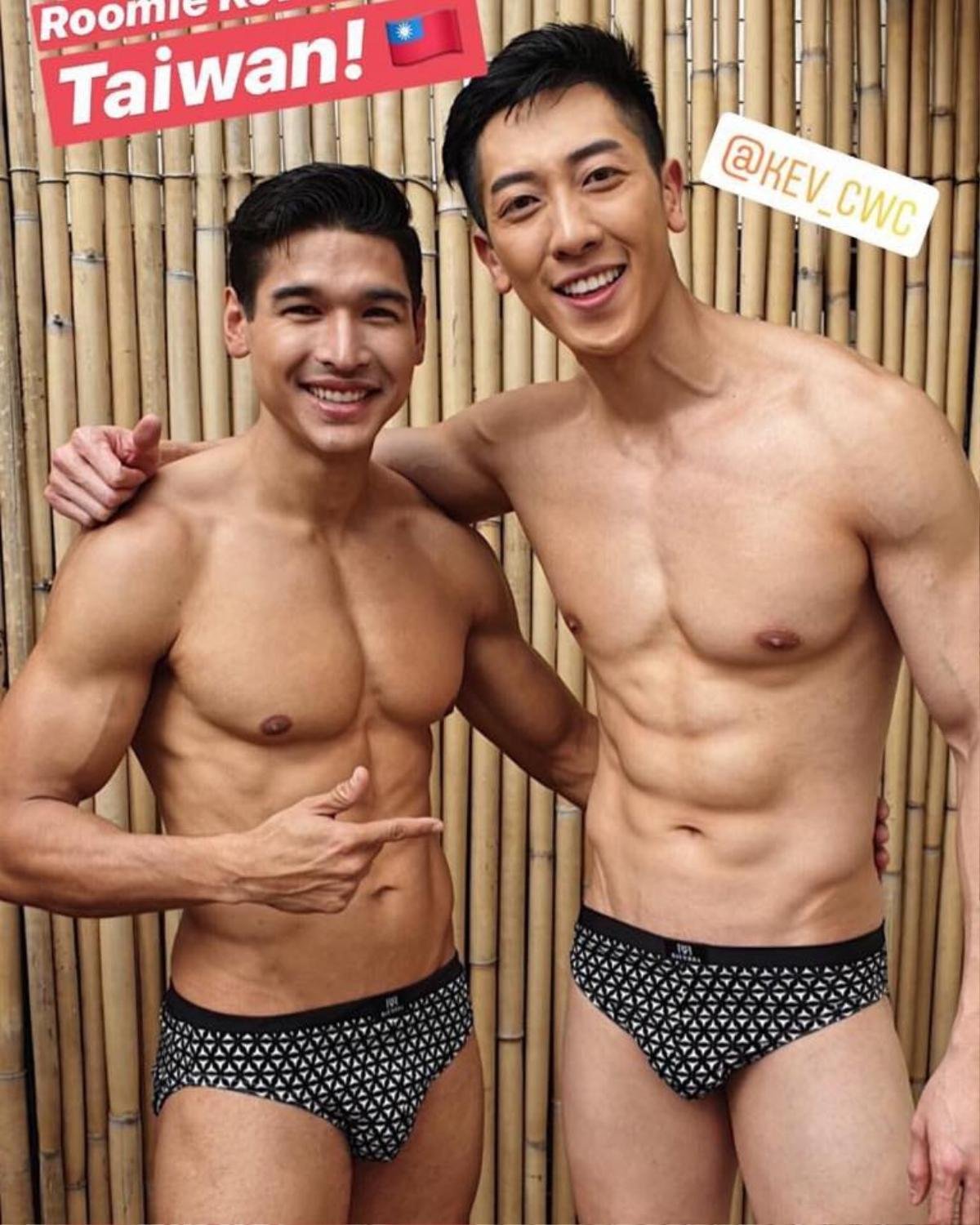 Đột nhập hậu trường cực nóng của Mister International, Trịnh Bảo ngồi make up cũng khiến fan nữ 'lịm tim' Ảnh 5