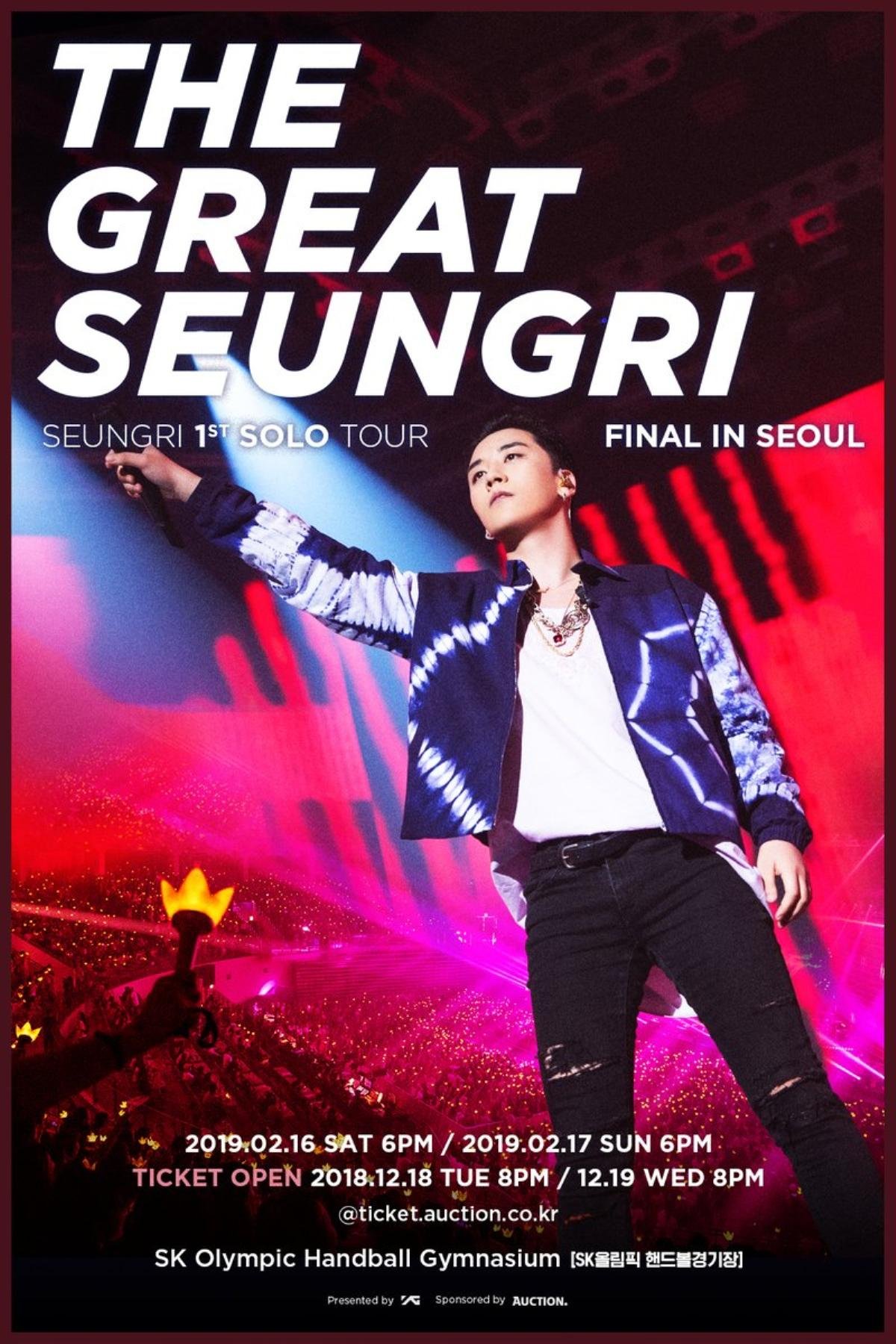 Mặc kệ ồn ào, Seungri (BIG BANG) tẩu tán toàn bộ vé cho concert cuối cùng ở Hàn Quốc Ảnh 2