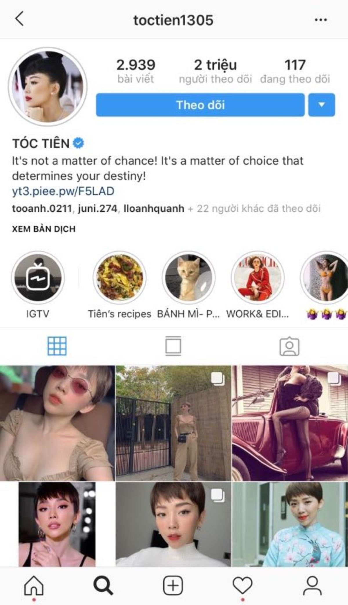 'Đội ngũ' sao Việt sở hữu tài khoản Instagram 'triệu follow' không kém cạnh sao quốc tế Ảnh 9