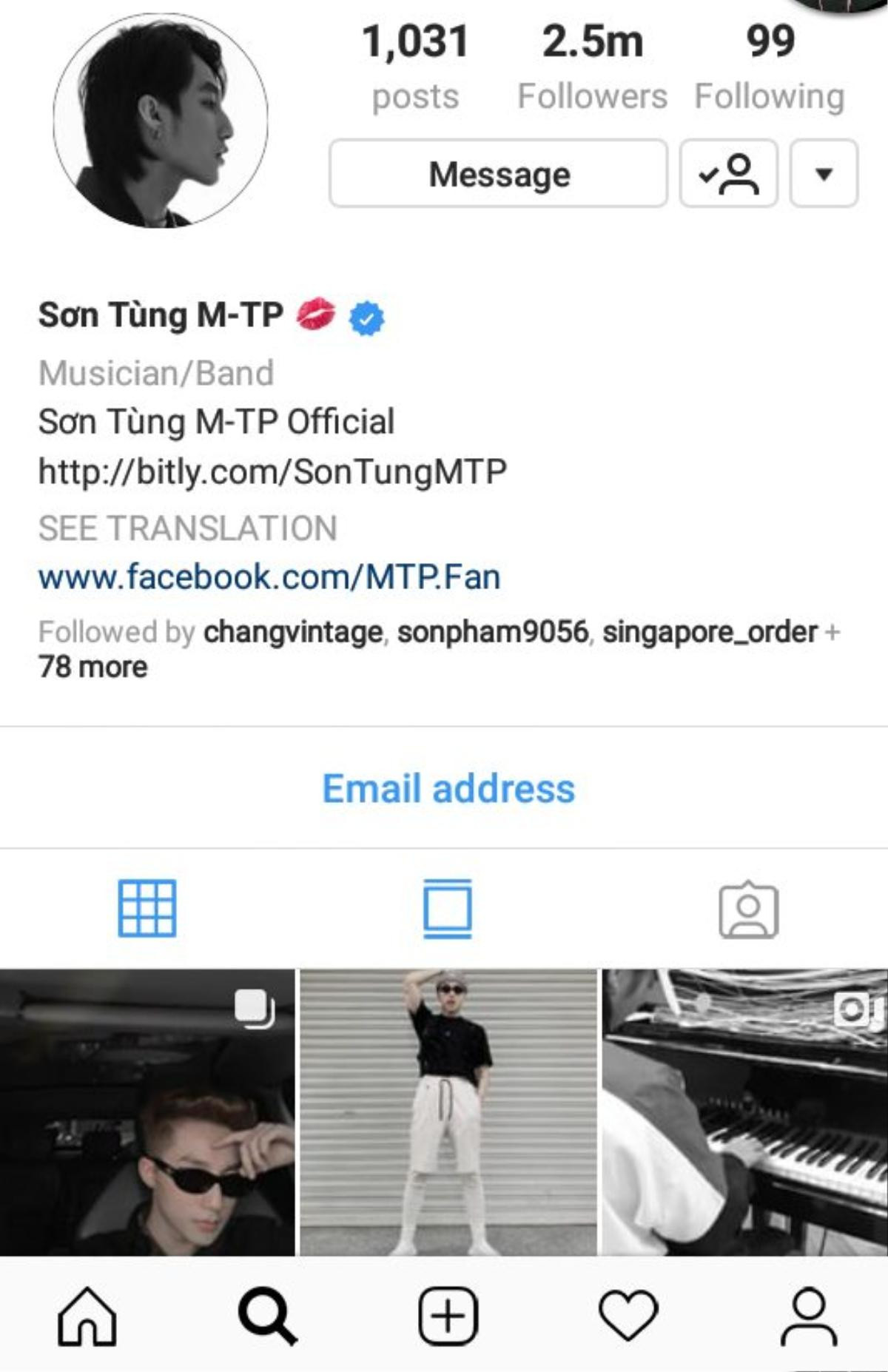 'Đội ngũ' sao Việt sở hữu tài khoản Instagram 'triệu follow' không kém cạnh sao quốc tế Ảnh 1