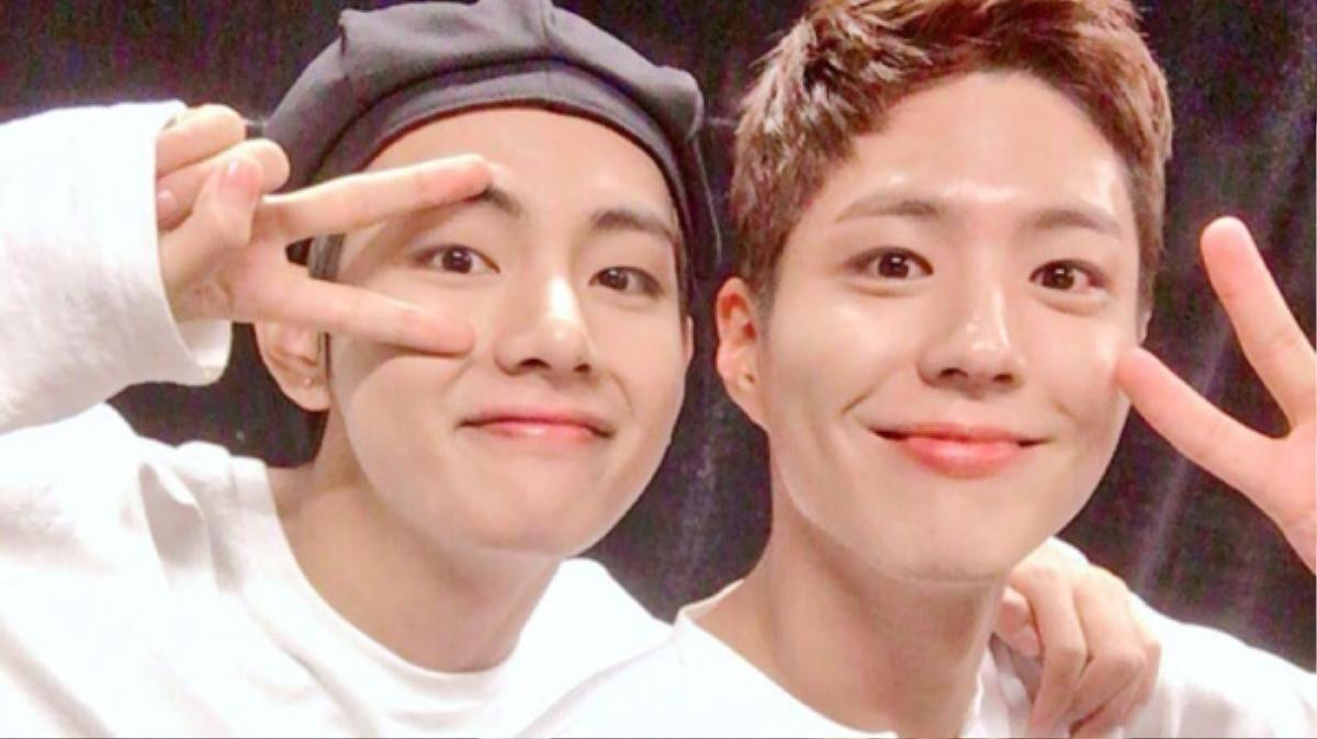 Những chàng trai 'đẹp hơn hoa' hẹn hò cùng nhau: V (BTS) và Park Bo Gum Ảnh 4