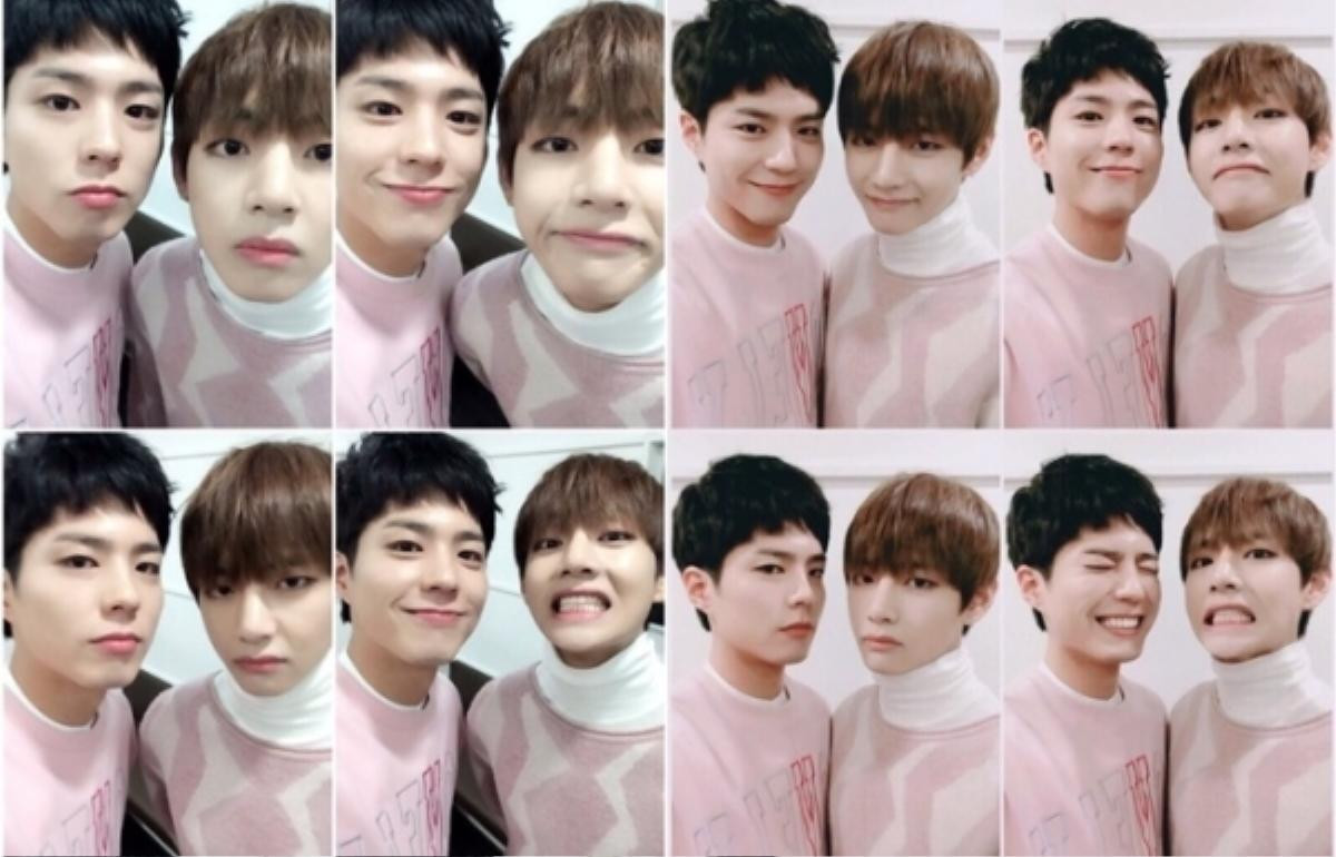 Những chàng trai 'đẹp hơn hoa' hẹn hò cùng nhau: V (BTS) và Park Bo Gum Ảnh 5