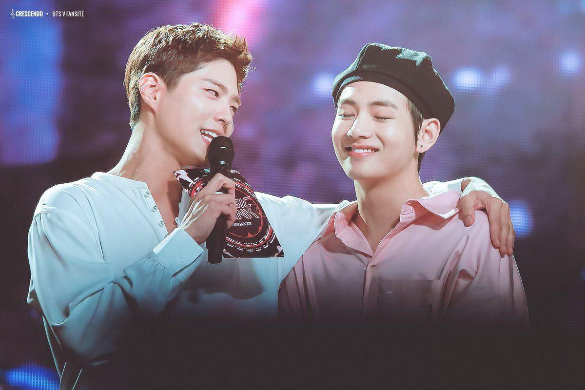 Những chàng trai 'đẹp hơn hoa' hẹn hò cùng nhau: V (BTS) và Park Bo Gum Ảnh 7