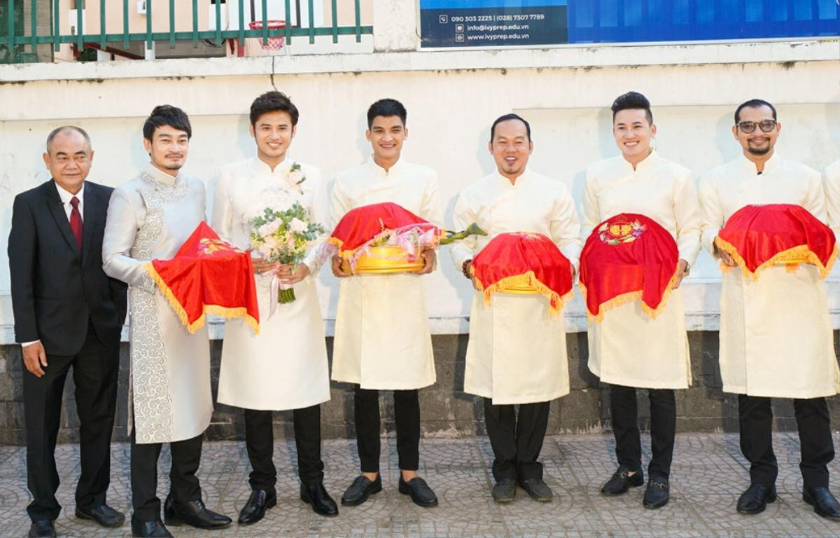 Ngày xuân vui cưới: Anh Tài - Vũ Ngọc Ánh 'nên duyên' trong sự chúc phúc nhiệt tình của dàn nghệ sĩ Vbiz Ảnh 2