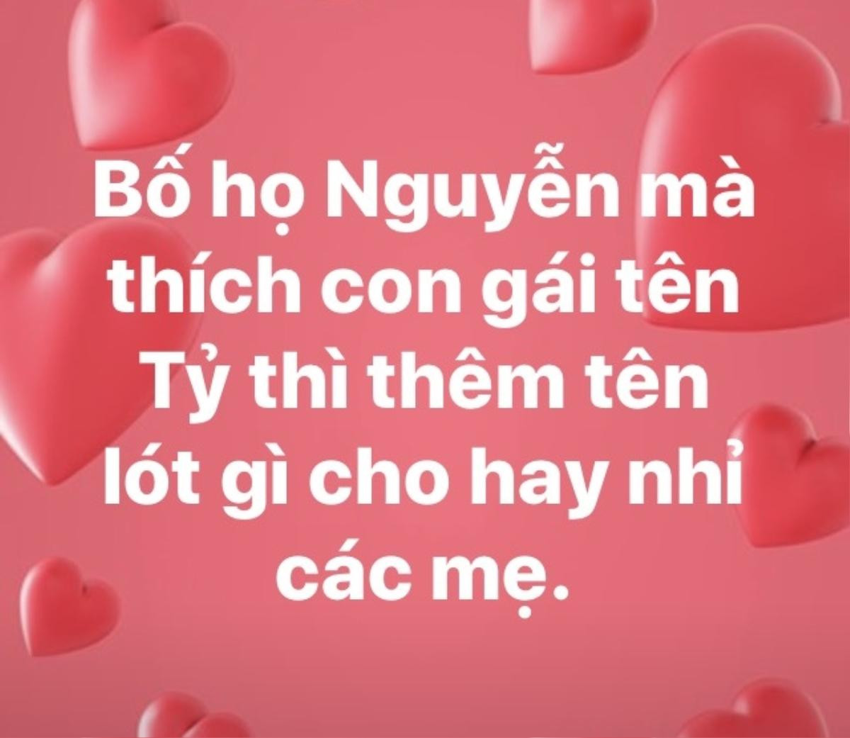 Thích con gái tên Tỷ cho giàu có, mẹ xin ‘cao kiến’ từ dân mạng liền nhận về những cái tên cười ra nước mắt Ảnh 1