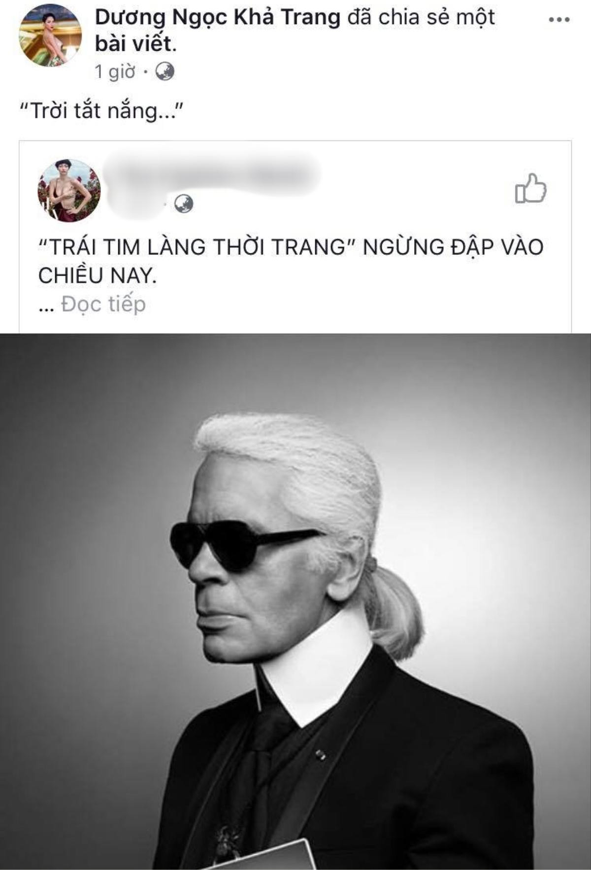 Sao Việt và thế giới bàng hoàng trước sự ra đi của 'trái tim thời trang' Karl Lagerfeld Ảnh 5