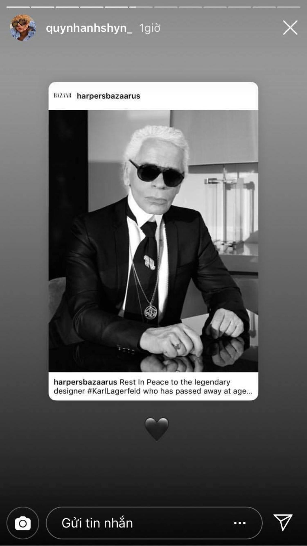 Sao Việt và thế giới bàng hoàng trước sự ra đi của 'trái tim thời trang' Karl Lagerfeld Ảnh 7