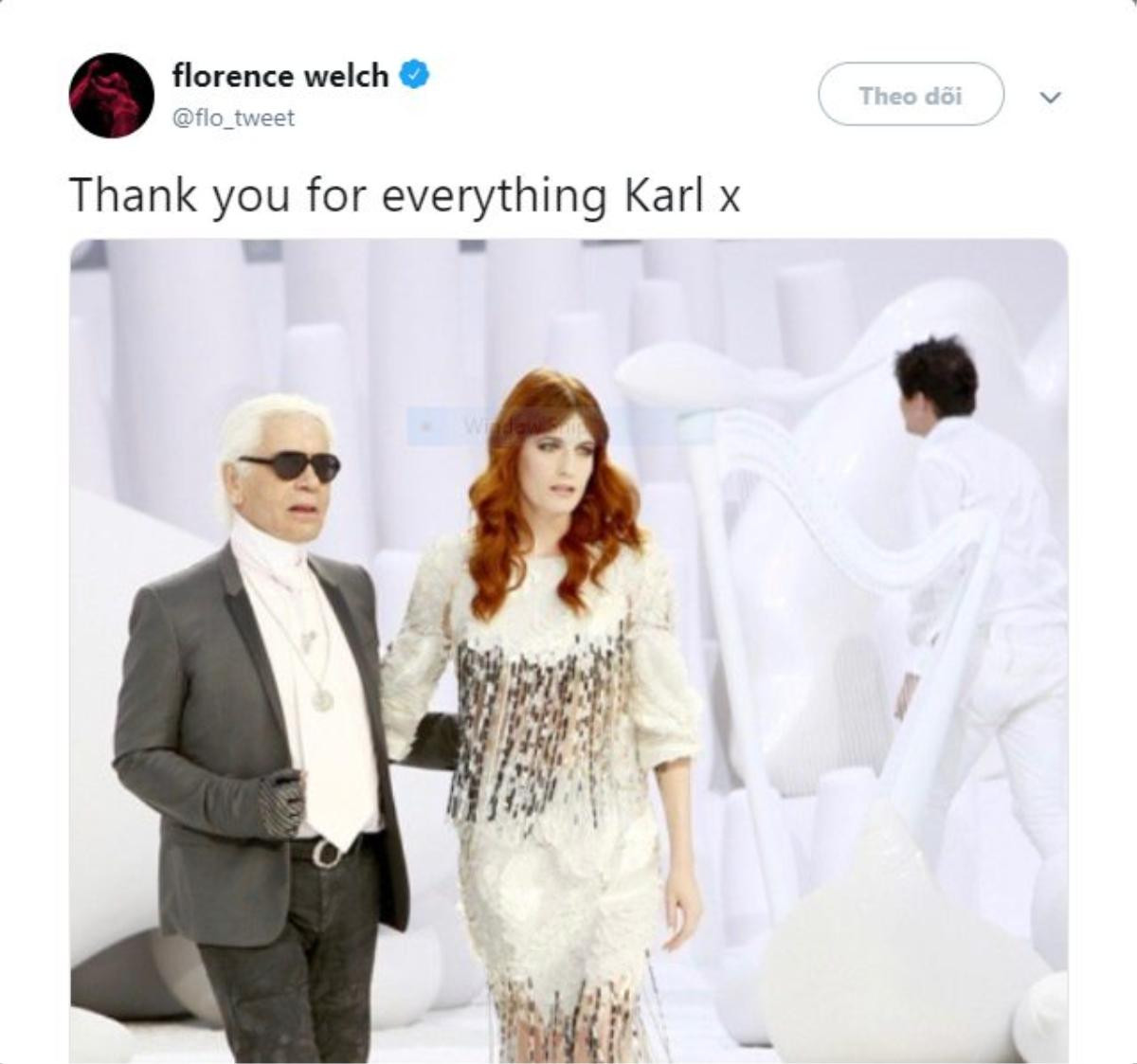 Sự ra đi đột ngột của Karl Lagerfeld: Giới ca sĩ ai tiếc ai thương cho mất mát này? Ảnh 1