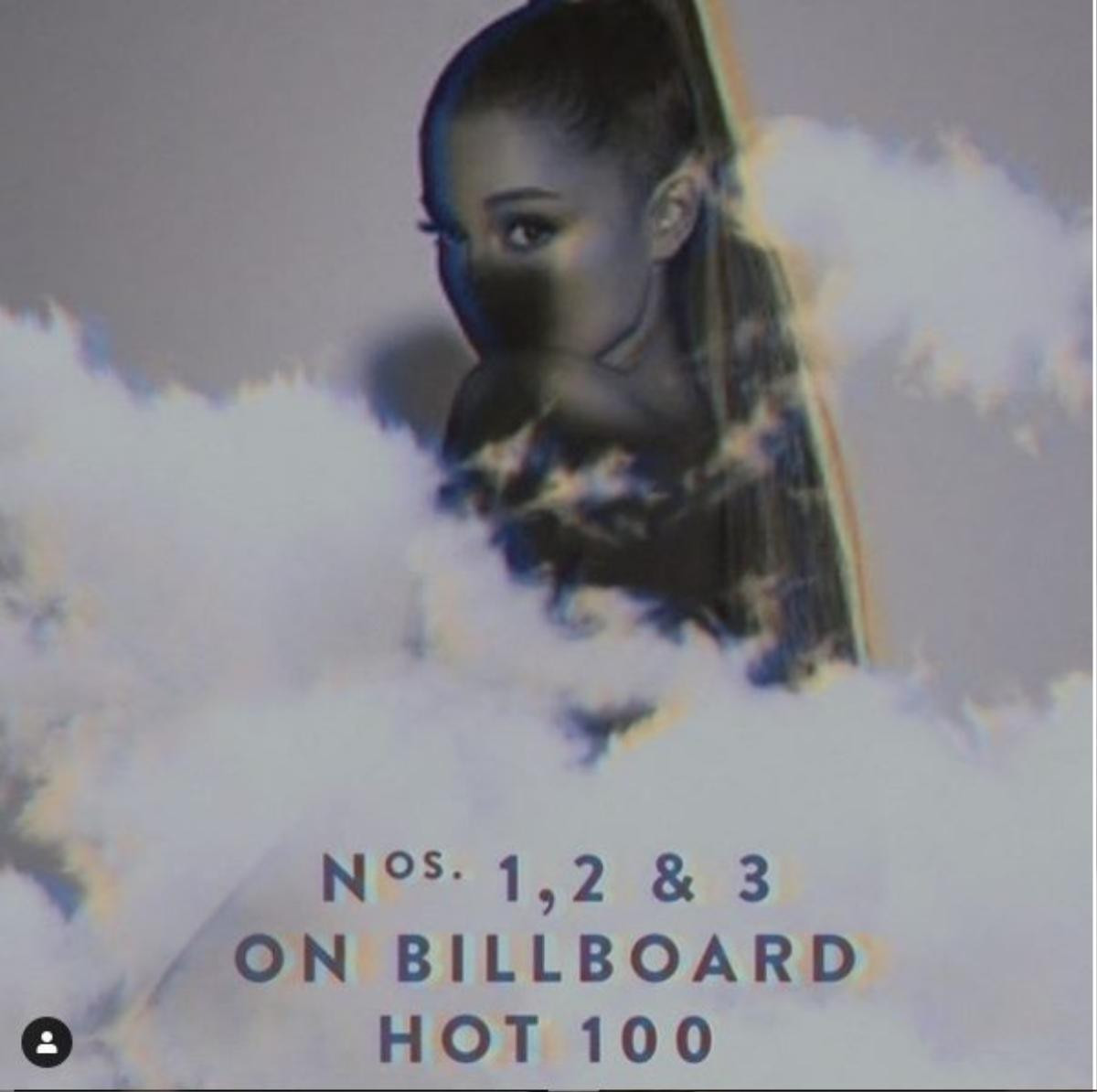 'Ngất lịm' nhìn BXH Billboard Hot 100 tuần này: Toàn bộ 12 ca khúc từ album Thank U, Next (Ariana Grande) đều có mặt Ảnh 2