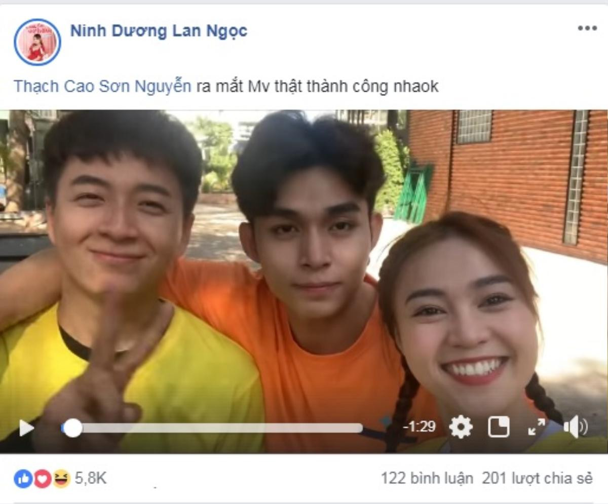 Vắng mặt họp báo S.T Sơn Thạch, đây là cách Ninh Dương Lan Ngọc đập tan nghi vấn 'đường ai nấy đi' Ảnh 1