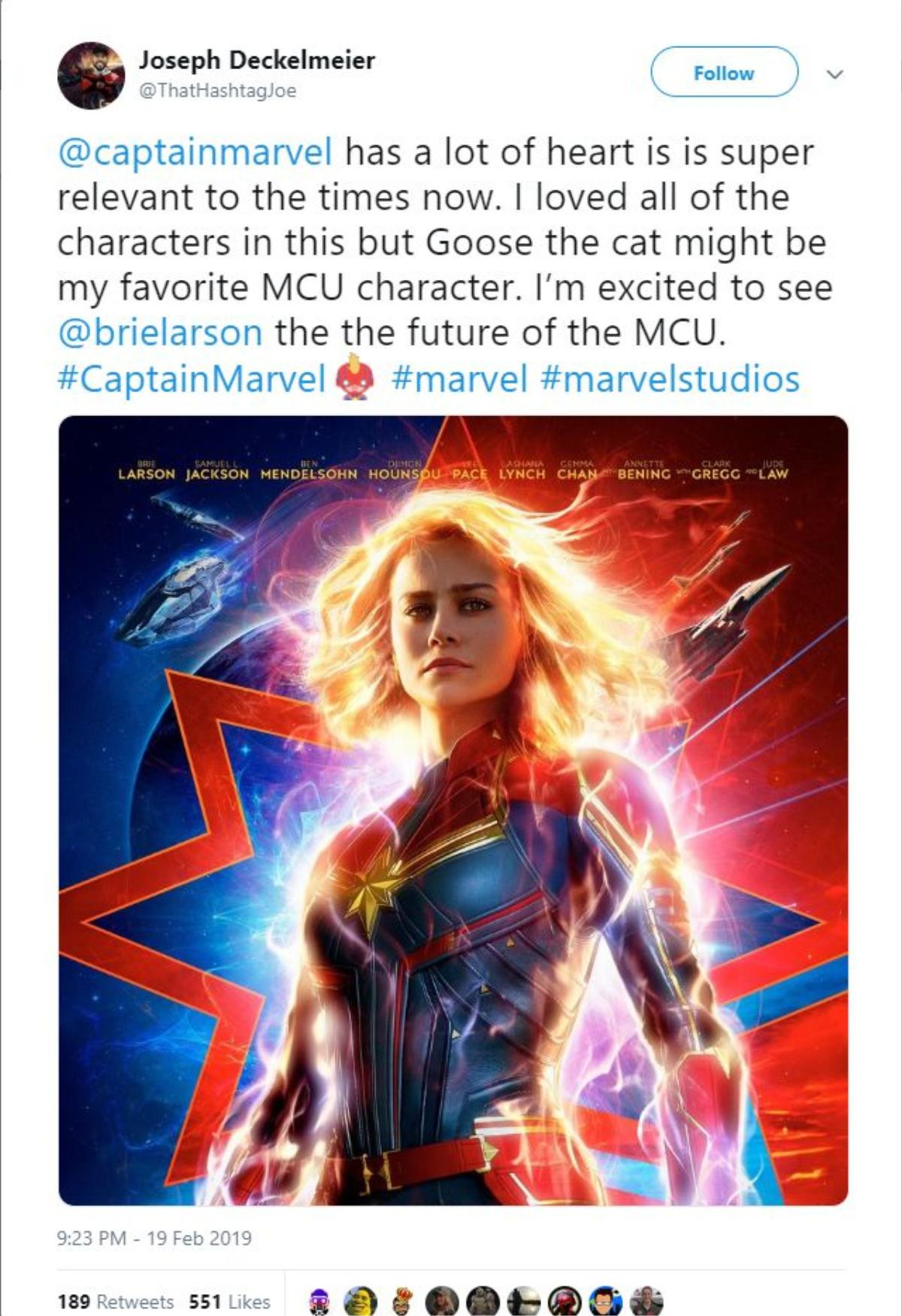 Hàng trăm nhận xét 'Captain Marvel' sau buổi chiếu đầu tiên nhưng không ai nhắc Jude Law: Phải chăng anh ấy chết sớm? Ảnh 13